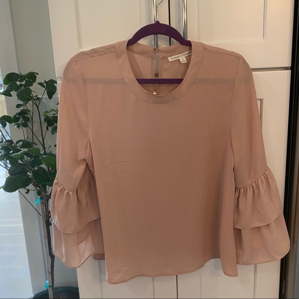 Blush Blouse NWOT 👛